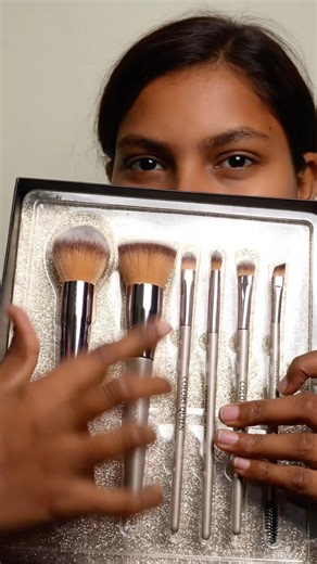 Amazon fine makeup brush #makeup #Tutorial, #viralvideo #amazon #youtubeshorts ￼￼