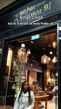 INCREÍBLE la tienda de HARRY POTTER en Kings Cross de Londres ⚡⚡⚡
