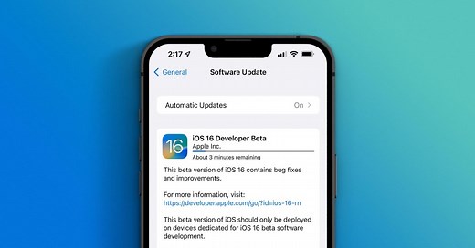 iOS 16 beta 1 now available to download - 9to5Mac
