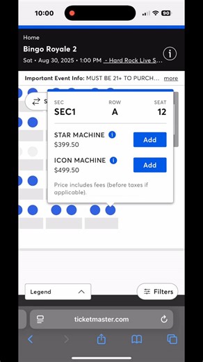 Bingo Royale II is on sale now! Watch this video to learn how to reserve your seat with Ticketmaster. Click here to get started: https://www.ticketmaster.com/bingo-royale-2-wheatland-california-08-30-2025/event/1C0062CAA9242661 | Hard Rock Hotel & Casino Sacramento
