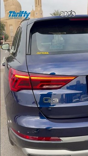💙🚙 Drive Luxury, Live Thrifty! 🚙💙 The Audi Q3 is now available with Thrifty Car Rental #carrental