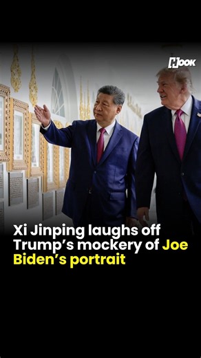 Xi Jinping laughs off Trump’s mockery of Joe Biden’s portrait