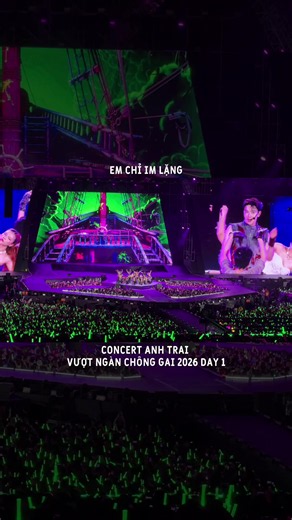Em Chỉ Im Lặng Concert Anh Trai Vượt Ngàn Chông Gai 2026 Day 1 #concert #concertatvncg #atvncg #anhtraivuotnganchonggai #gaicon
