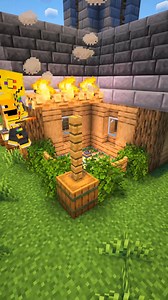 Minecraft Easy castle #Minecraft #minecraftbuilds #minecraftbuilding #minecrafttutorial #viral | Traveler シ