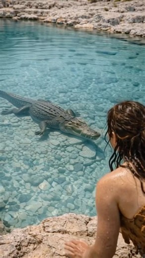 She Swam Into Its Jaws | Kaya vs The Giant Prehistoric Crocodile