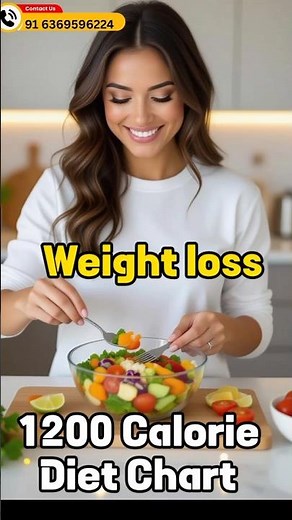 7-Day 1200 Calorie Meal Plan for Rapid Weight Loss (Beginner-Friendly!) Call 91 6369596224