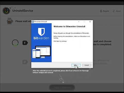How to Uninstall Bitwarden Completely with UninstallService