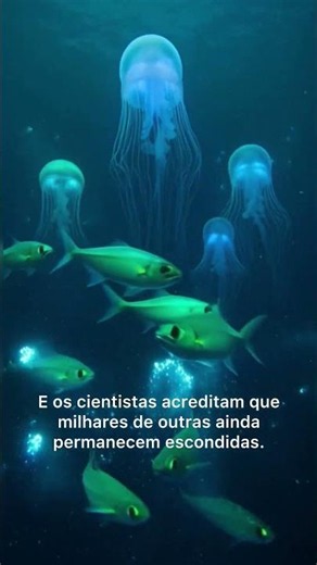 O OCEANO ESCONDE 95% DO QUE EXISTE