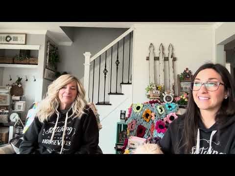 Flosstube #444:Priscilla & Chelsea-The Real Housewives of Cross Stitch