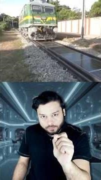 Wait.. Trains Are Running on SUNLIGHT in India? WOW! #shorts