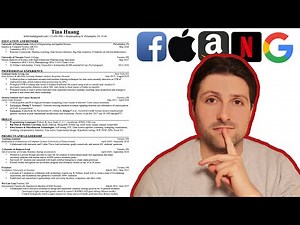 The CV To Get Into FAANG | Data Scientist Position