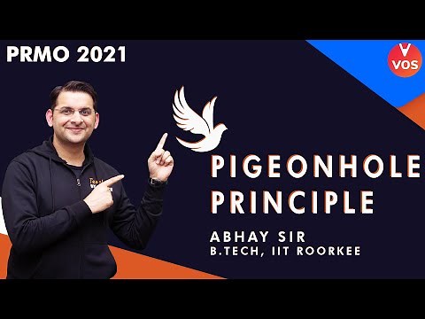 PIGEONHOLE PRINCIPLE | PRMO 2021 Exam Preparation | PRMO Exam | Abhay Mahajan Vedantu | VOS