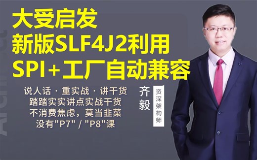 【IT老齐258】大受启发，新版SLF4J2利用SPI与工厂自动兼容_哔哩哔哩_bilibili