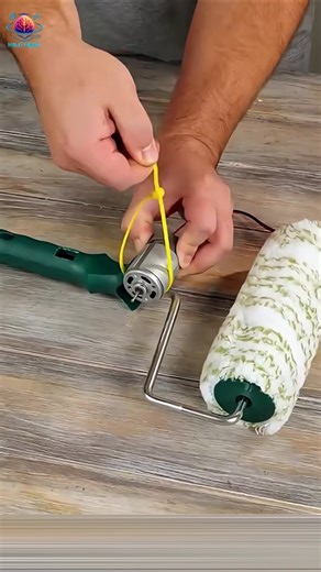 DIY Motor Paint Roller Hack | Genius Tool Trick#science#experiment #usa#florida#short
