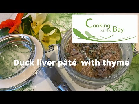 Duck liver pâté