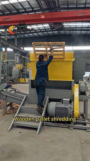 163K views · 976 reactions | Heavy Duty Pallet Shredder | Shredding Wooden Pallets with Ease #palletshredder #woodpalletrecycling #industrialshredder #woodshredder #palletcrusher #doubleshaftshredder #woodwasterecycling #PalletRecyclingMachine #heavydutyshredder #woodprocessingmachine #recyclingequipment | Henan Suny Machinery Equipment Co., Ltd. | Facebook