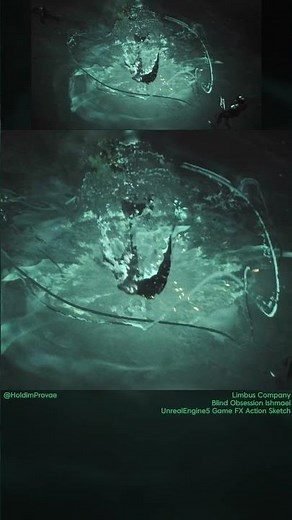 Blind Obsession Ishmael UnrealEngine5 Game FX #limbuscompany #림버스컴퍼니 #リンバスカンパニー #shorts