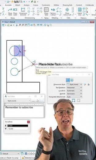 Placing Notes Vertically and Equally Spaced