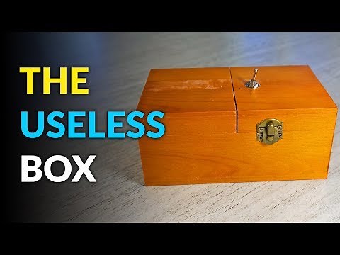 This Useless Box Turns Itself Off