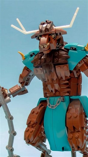 EPIC LEGO Minotaur MOC #lego #technic #minotaur #npu #bionicle