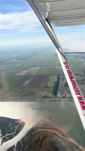 Fling past the North Norfolk harbour town of Wells-next-the-Sea. #flying #norfolk