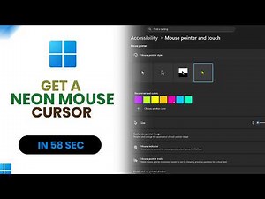 How to Get a Neon Mouse Cursor on Windows