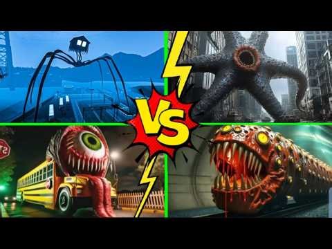 HOUSE HEAD 🆚 SCARY SCHOOL BUS — THE SCARY EDM RUSH 😱