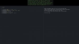 Solving the Split Strings Problem (Codewars)