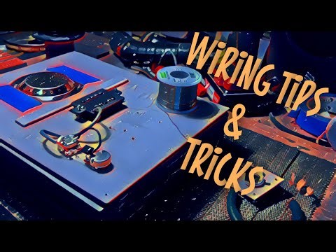 Wiring tips and tricks for my cigar box guitars.