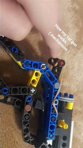 My lego gun mechanism (showed) # new # lEgO # LG_Lego