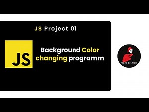 JavaScript Project For Beginners Change Background Color onclick