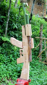 1.3M views · 6.9K reactions | Wood & Bamboo toy gun #crafts #diy #reels | Hand Arts & Crafts02 | Facebook