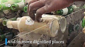43K views · 447 reactions | HOUSES BUILT WITH BOTTLES FOR DISPLACED MOZAMBICANS Ecological houses, built with glass and plastic bottles, will be the new homes for several displaced families in Mozambique. | East Africa Daily | Facebook