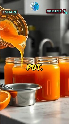 Confiture d'orange: Recette rapide