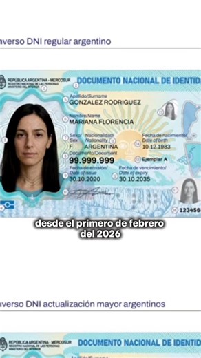 Canal Cuatro Salta | LLEGA EL DNI ELECTRÓNICO A LA ARGENTINA 📌 Importante: Los DNI y pasaportes actuales seguirán siendo válidos hasta su fecha de... | Instagram