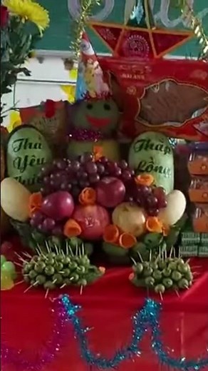 Beautiful Mid-Autumn Festival fruit trays - Mid-Autumn Festival fruit trays #short#mid-autumn#nguquw