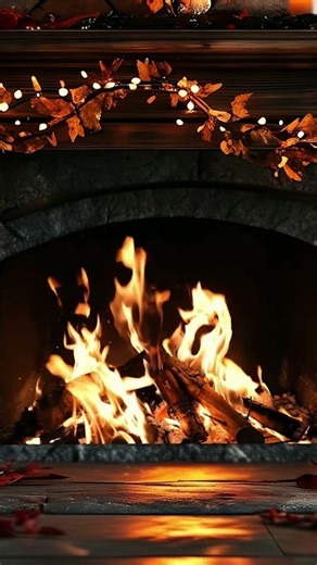 🔥 Fireplace 4K Ambience | Relax & Sleep in Seconds #Shorts