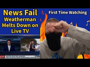 Weatherman MELTS DOWN on Live TV 😱 | Funniest News Fail Reaction