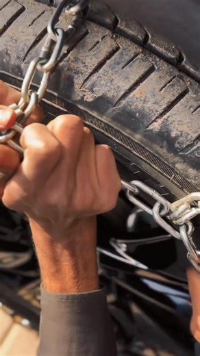 How To Install Snow Tire Chains ! Due to a misleading allegation and inappropriate language by a customer, we chose to respond with a proper installation demo. | SehgalMotors.PK