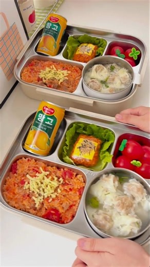 Making cute and delicious bento box #cooking #foodie #food #foruyou #bentobox