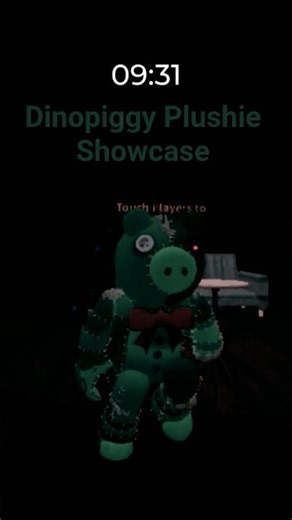 Dinopiggy Plushie Showcase #roblox #piggy