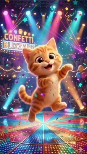 Cute Little Cat Dancing – So Funny and Adorable! "#short video", "#dance video", "#billi wala dance