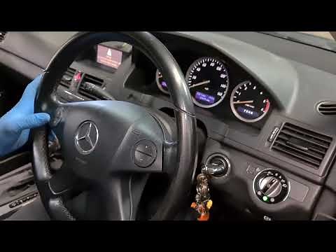 how to reset service information on Mercedes C Class W204