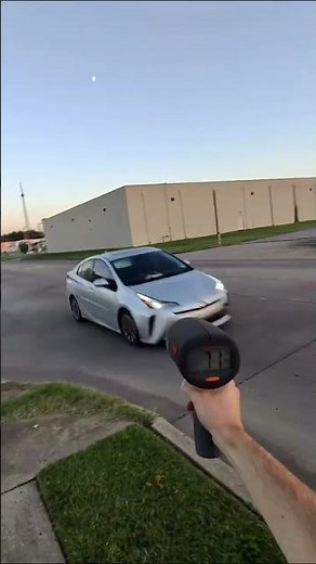 What Happens When You Throw a Tomato at a SPEEDING Car in a School Zone?