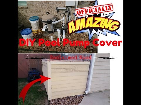 DIY Pool Pump Cover /AC Cover
