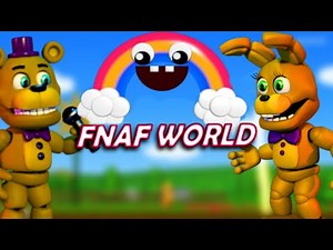 Finally Beating FNAF World HARD MODE!