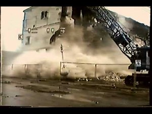 Menck M260 Seilbagger Abbruch Menck M260 Crawler Crane demolition -Historical Film-