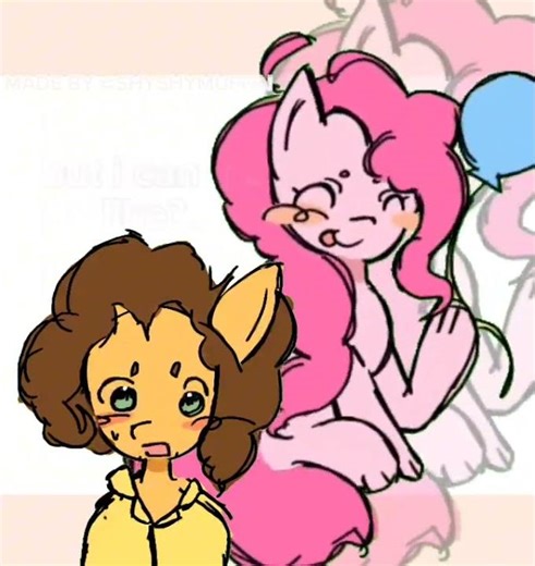 cheesepie...my beloved #mlp #art #cheesepie #pinkiepie #cheesesandwich #ship #tweening