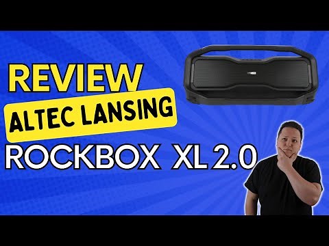 Altec Lansing RockBox XL 2.0 Speaker Review – Powerful Sound & Durability Tested