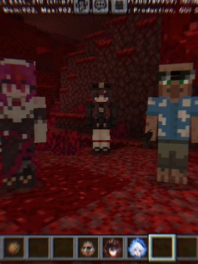 FURINA DAN HU TAO ADA DI MINECRAFT 😱😱 BAGAS BAGAS 🔥🔥 #genshinimpact #editz #minecraft #furina